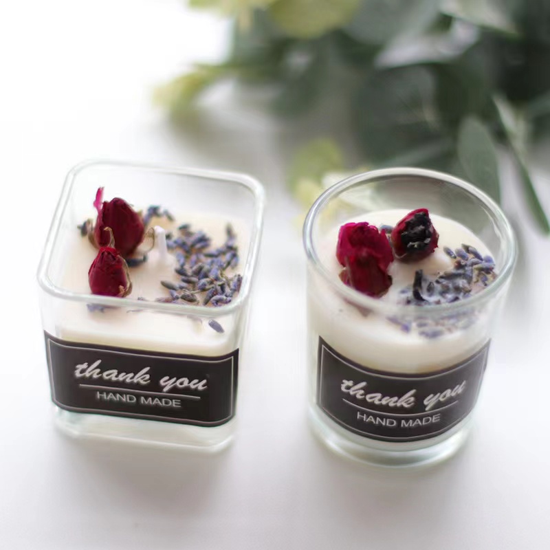 Candles glass containers